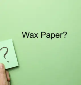 can i use wax paper to roll a joint